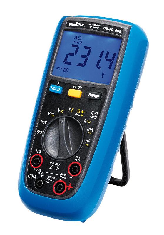 MTX203-Z - Multimètre numérique portable TRMS 6 000 points - Mesures traditionnelles et vérification de la température_2