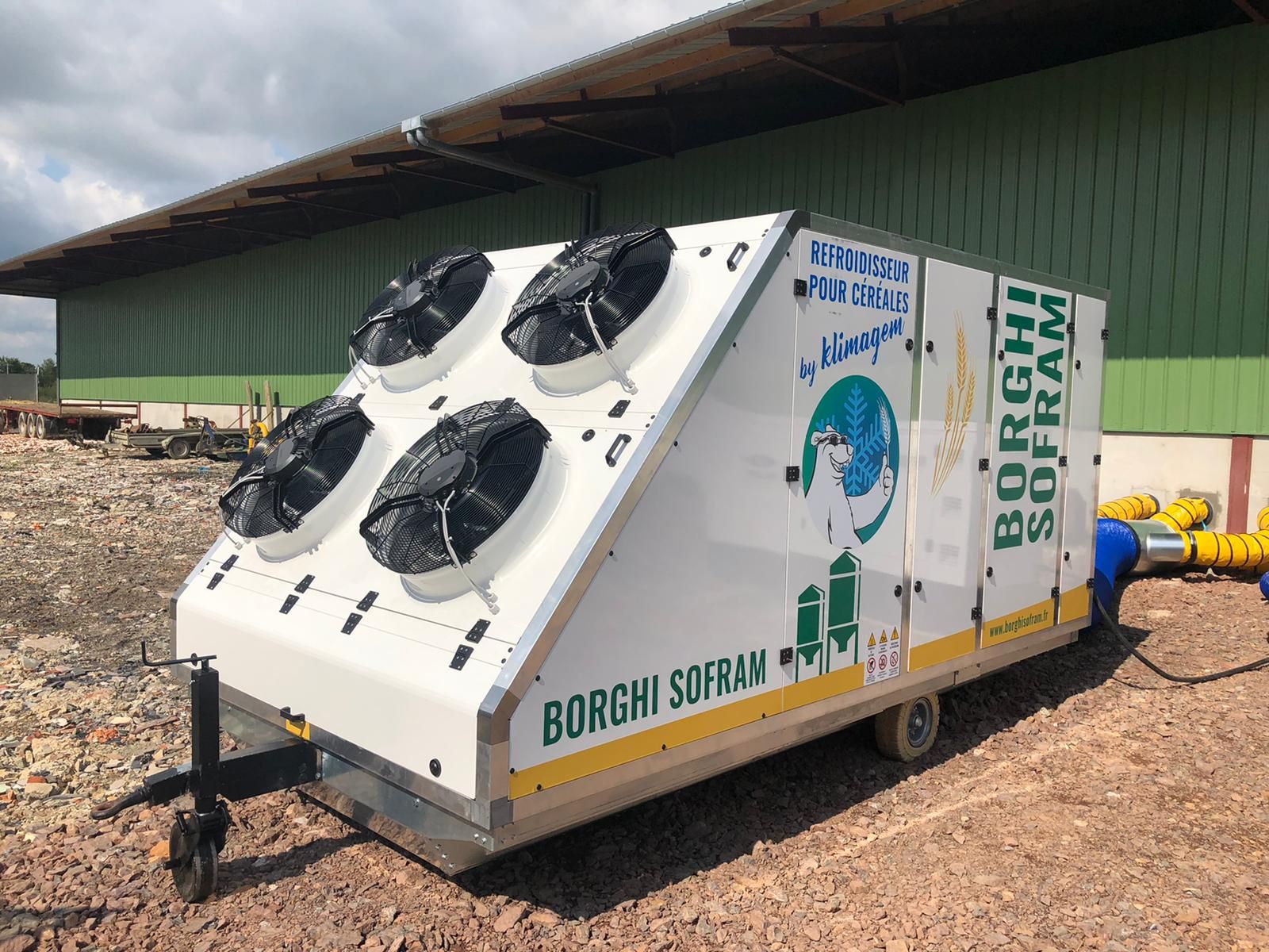 Refroidisseur de céréales KLIMAGRAIN - Conservation naturelle et économique - Prévention insectes et moisissures_2