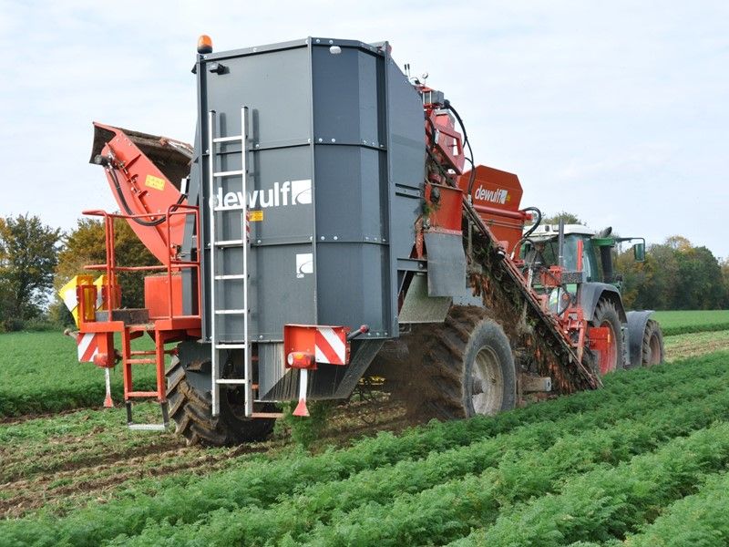 Arracheuse par préhension GBI - Dewulf BV - trémie 8,2 m³ - 120 ch requis - largeur 3484 mm_2