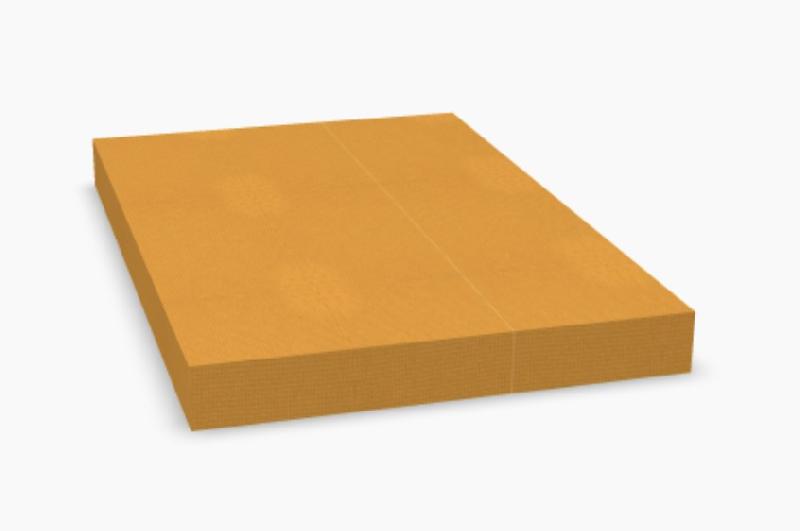 Caisson mobile avec coussin - MDD - Blanc, Jaune_2