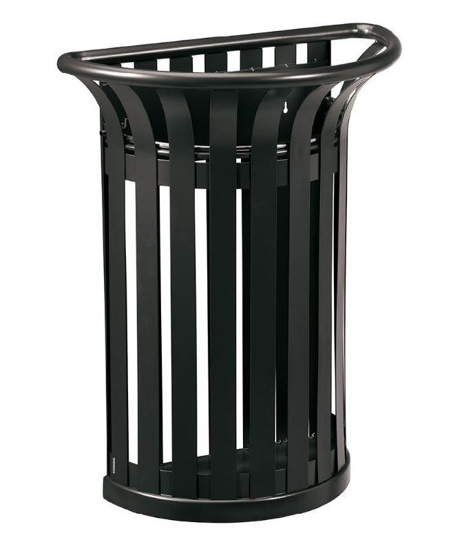 Corbeille murale 35L en métal - Tulipe - Coloris variés - Fabrication Française_2