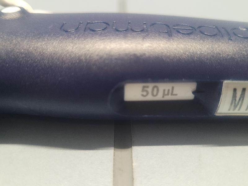 Pipette de laboratoire GILSON PIPETMAN L Fixed 50µl_2