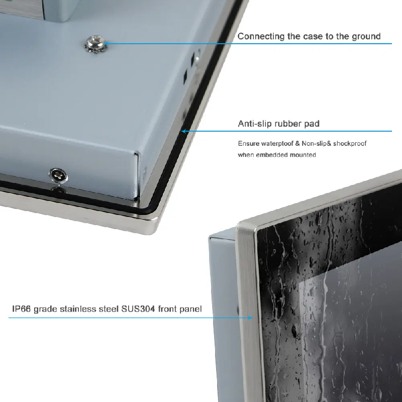 Panel PC industriel fanless 15