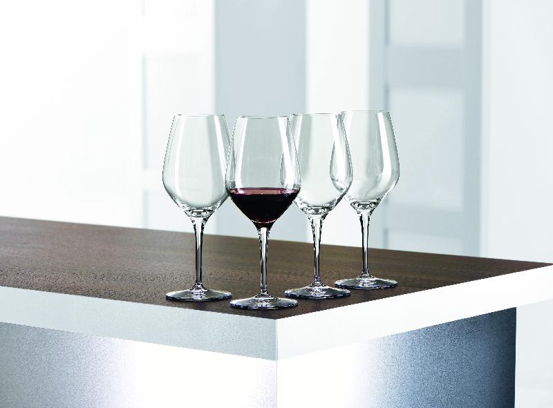 4 verres de cristal à vin rouge Authentis 01 Spiegelau - cristal sans plomb et haute résistance_2