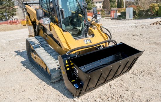 Godet trieur frontal SF - Godets cribleurs - M3 - Poids de 350 à 850 kg - Pour mini chargeur_0