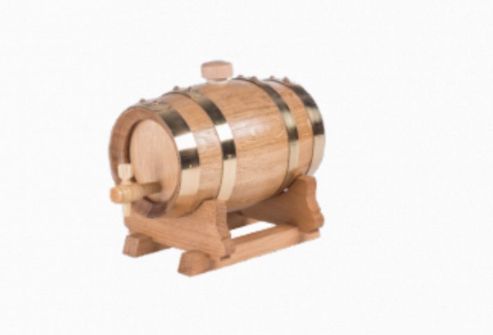 F01gc petit fût chêne 1l - tonneaux en bois - allary - diamètre bouge : 13 cm_2