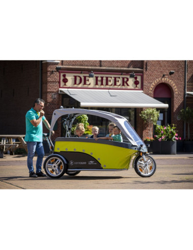 GoCab Vélo taxi électrique pour le transport de huit enfants - sécurité, confort et assistance électrique_2