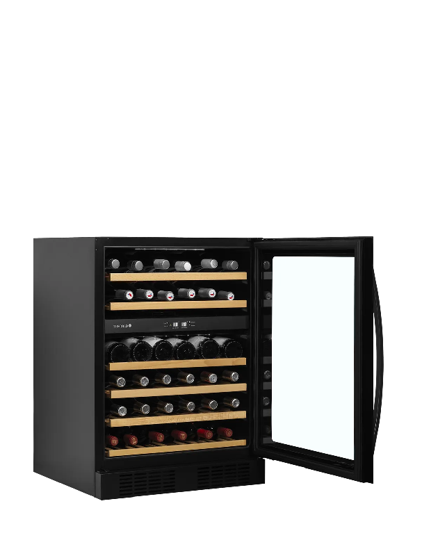 Cave à vin positive 2 zones TFW200-2F Noir TEFCOLD_2
