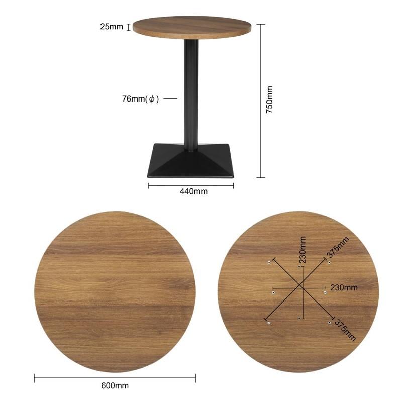Table ronde Complete 600mm | Bolero - CH993_2