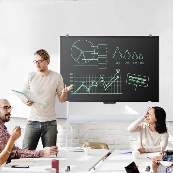 Tableau noir tactile LCD - Arablackboard - 10'' à 60'' - Écologique et sans rétroéclairage_3