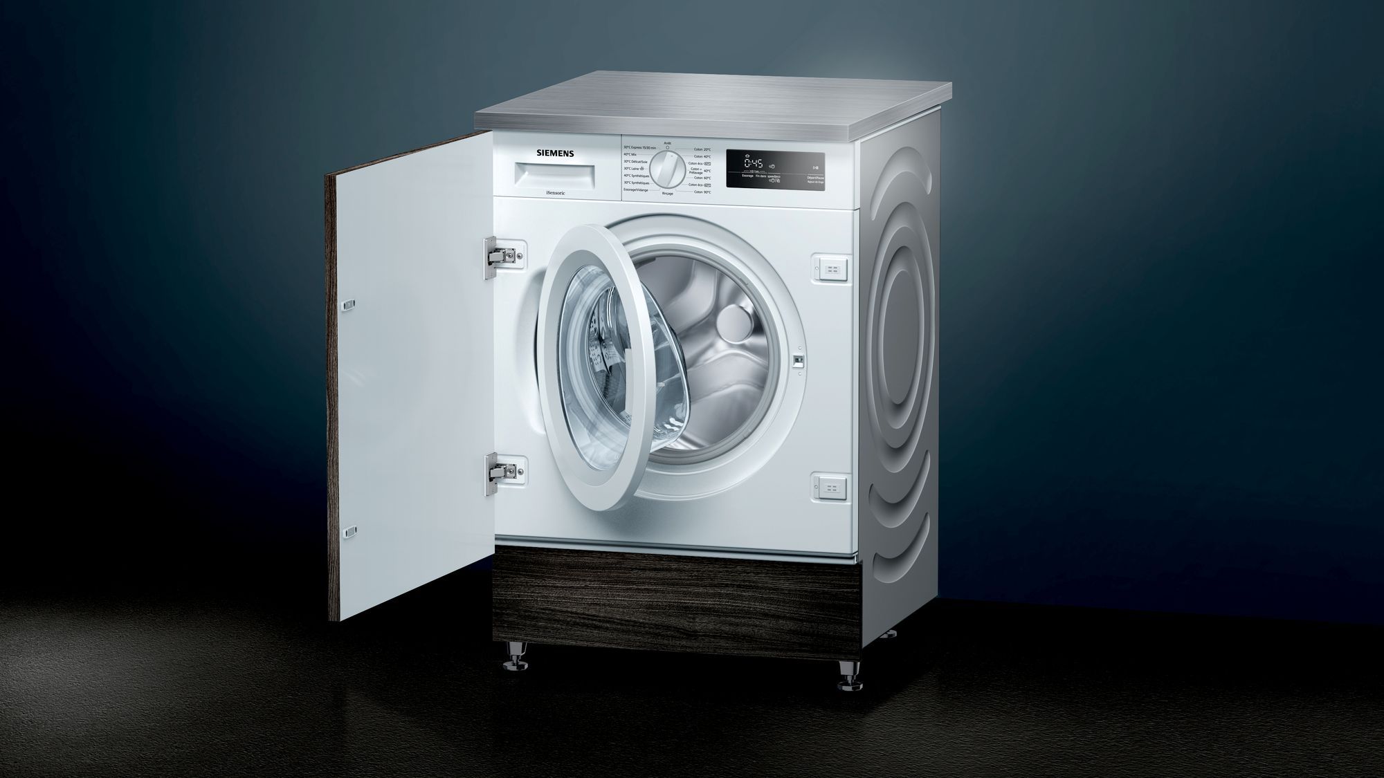 Wi12w340ff IQ500 - Lave-linge professionnel BSH électroménager - 1200 trs/min - moteur iQdrive silencieux et performant_2