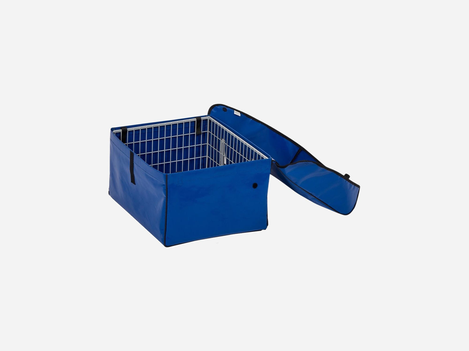 Chariot courrier 2 paniers - Référence : TR152R/2GPA - charge utile 80kg - dimensions 500x510x1000mm_2