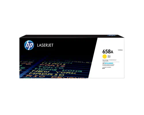 Toner jaune LaserJet HP 658A authentique_2