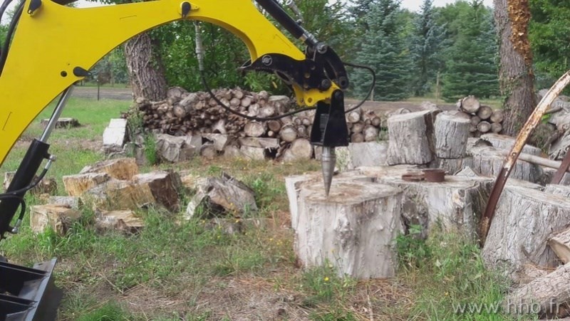 Cône fendeur à bois 36 danm - hho_2