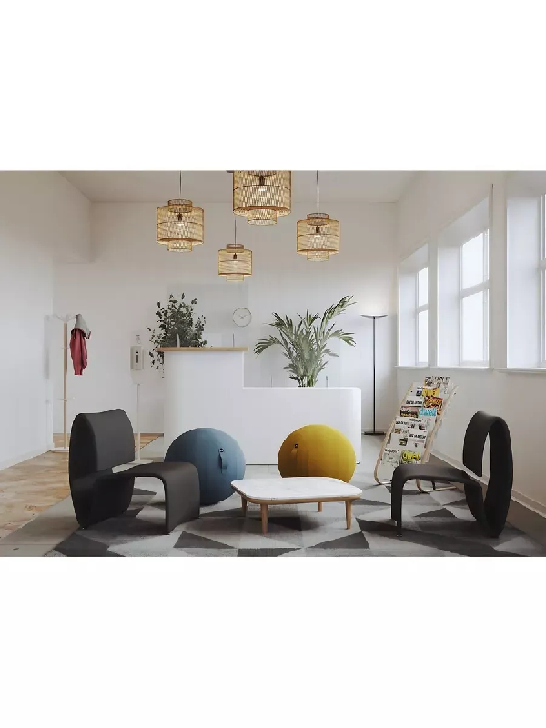 Ballon ergonomique ERGOBALL bleu canard_2