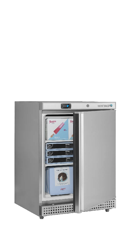 Congélateur de stockage UF200S ( 200 / 120 L) Inox TEFCOLD_2