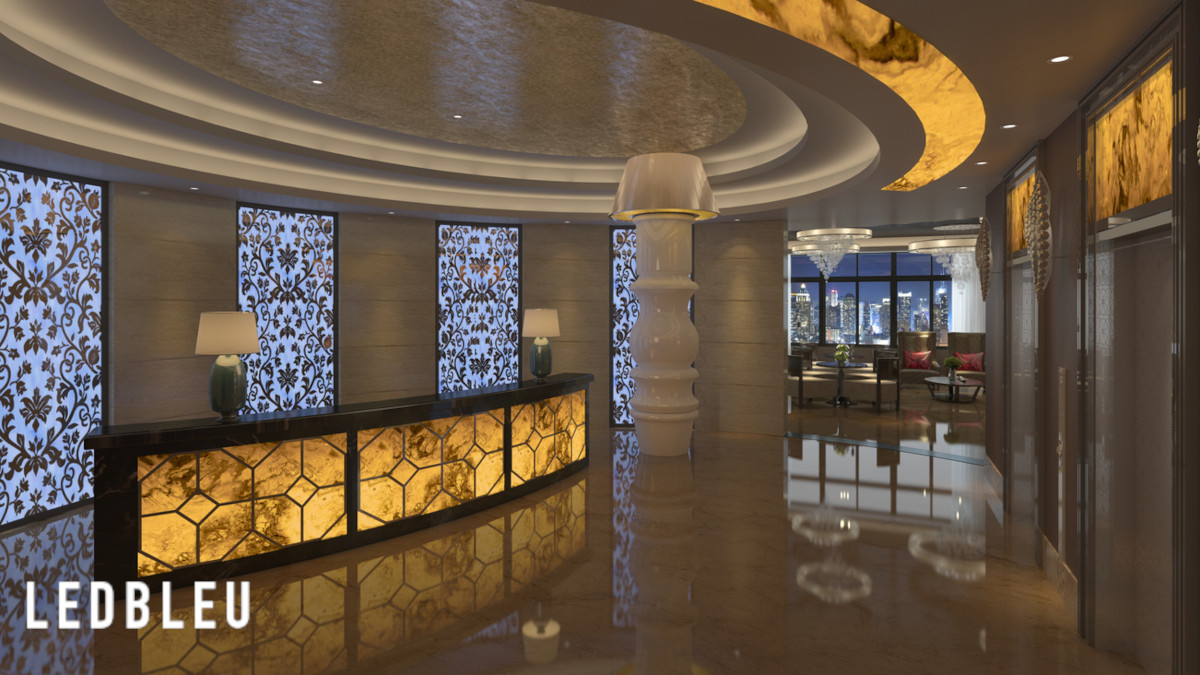 Ecran d'intérieur LED PANTHERE pour restaurant, brasserie, foodcourt et hôtel - COB 2K - Pack - 108