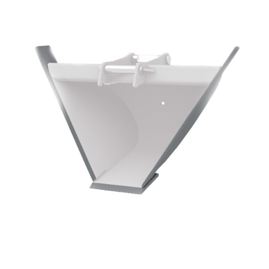 Godet trapèze Cangini Benne - Compatible avec pelles et mini-pelles de 0,6 à 22 tonnes - Inclinaison réglable 52° ou 60° - Acier haute résistance_2