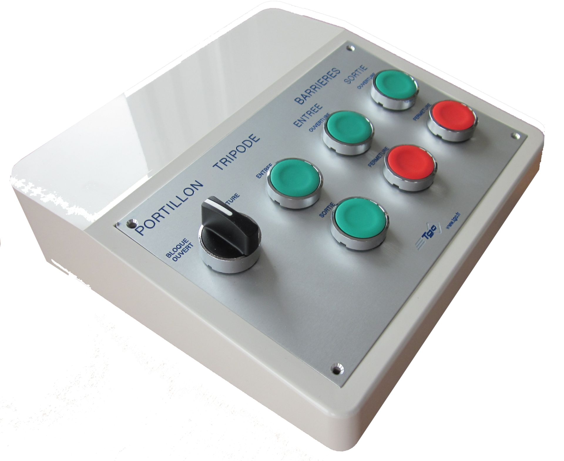 Pupitre de commande type PU-3 avec 16 boutons ou voyants