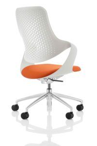 Coza - Fauteuil de bureau design par Martin Ballendat - Boss Design - blanc pur_2
