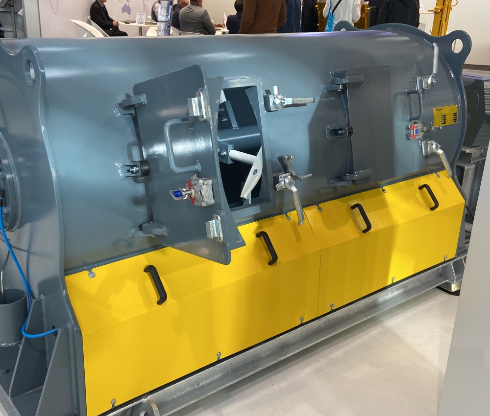 Malaxeur à simple arbre horizontal pour mortier sec - 200 à 6000 litres - MEH_2