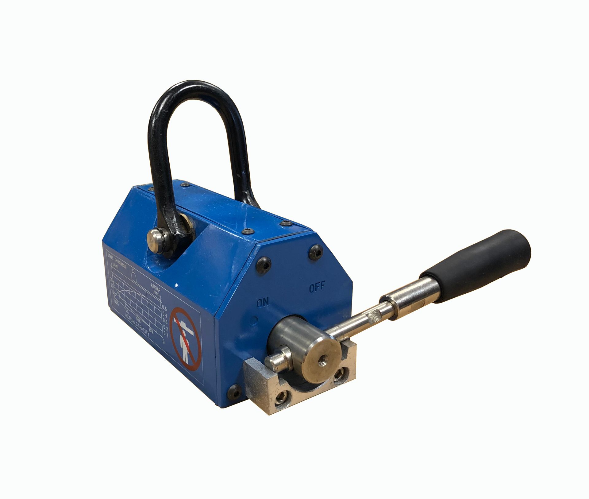 Porteur magnétique à aimants permanents - levage de charges plates ou rondes - activation manuelle_2