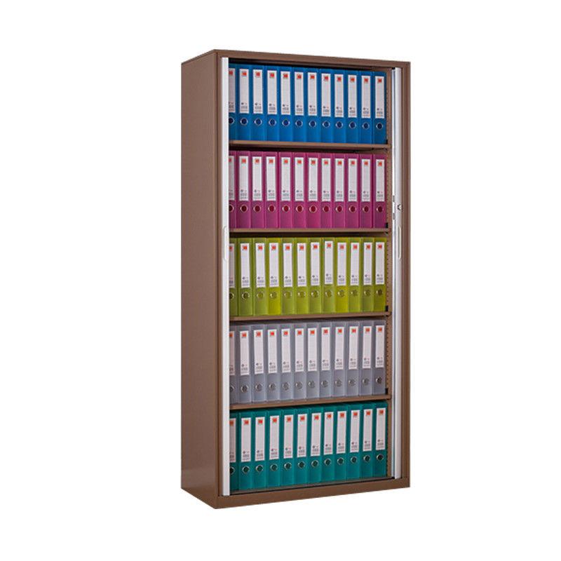 Cabinet d'étagère en métal - portes de tambour avec volets roulants en plastique - modèle SW-393B - Shengwei_2