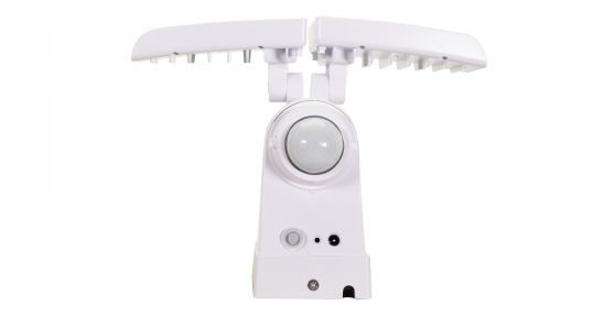 Projecteur LED solaire - Tibelec - 10W avec panneau solaire déporté et détecteur infrarouge - 71197410_2