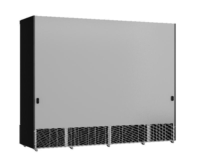 Réfrigérateur 4 portes en verre noir jde-2025r bl l2508 7455.2240 COMBISTEEL_2