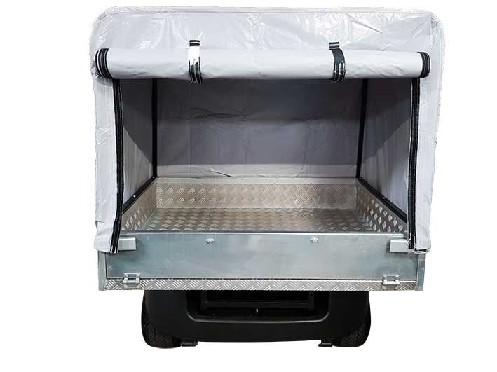 Véhicule électrique fourgon bâché_2