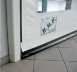 Porte rapide dynaroll food / souple / à enroulement / en plastique / utilisation intérieure / 4500 x 4500 mm / ignifuge_2