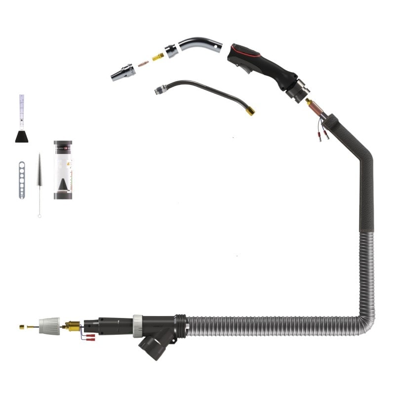 Torche d'aspiration MIG/MAG - Refroidie par air Schweisskraft S8XE/4m - Extraction directe et ergonomique_2