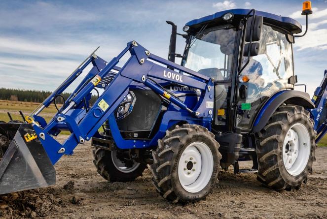Tracteur avec prise de force double vitesse 540/1000r/min