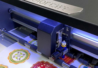 Découpeuse d'étiquettes en planche - Vitesse de découpe jusqu'à 800 mm/s -Morgana LC330_2