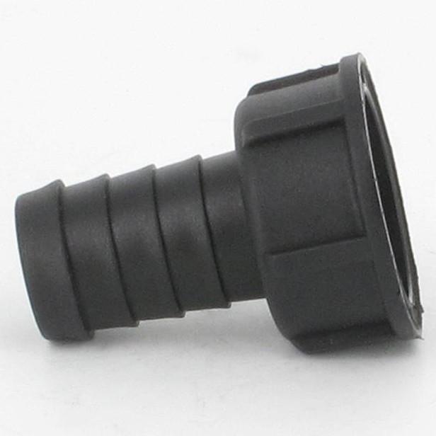 Raccord annelé droit F 3/4