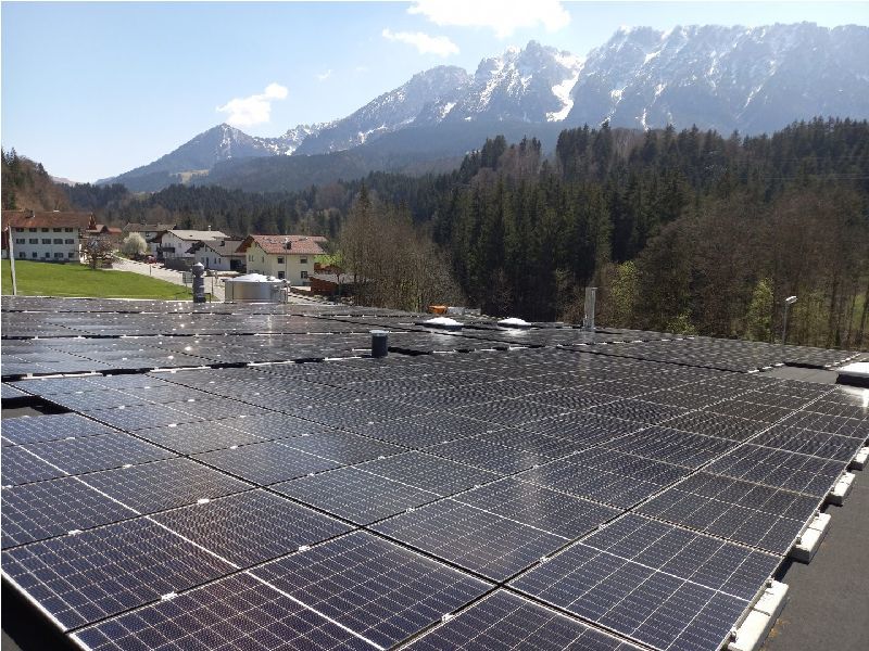 Support panneaux photovoltaïques 0° - Au sol ou sur toit terrasse_2