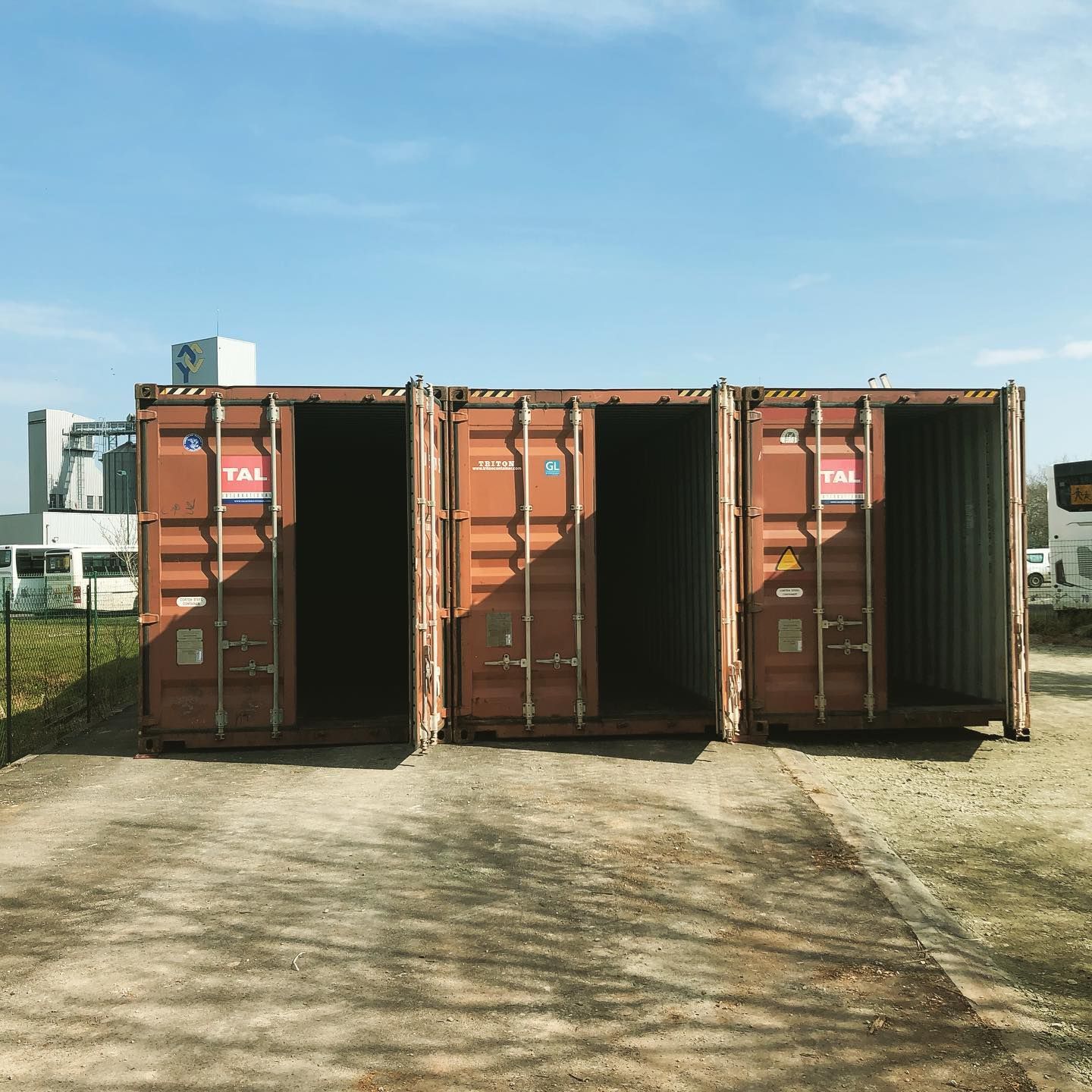 Container maritime 40 pieds High Cube Occasion - Révisé et étanche_3