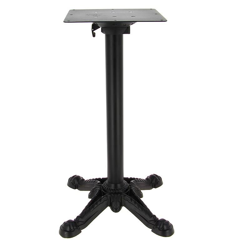 Pied de table rabattable fonte Bistrot 4 branches -_2