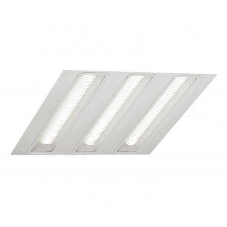 Plafonnier LED encastré MAB - 45W 3939lm - 3000K blanc - IP40 CRI80 UGR19 - 600x600 mm_2