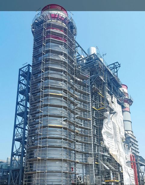 Échafaudage industriel brio - ulma (sarl) - temporaire stable et flexible_2