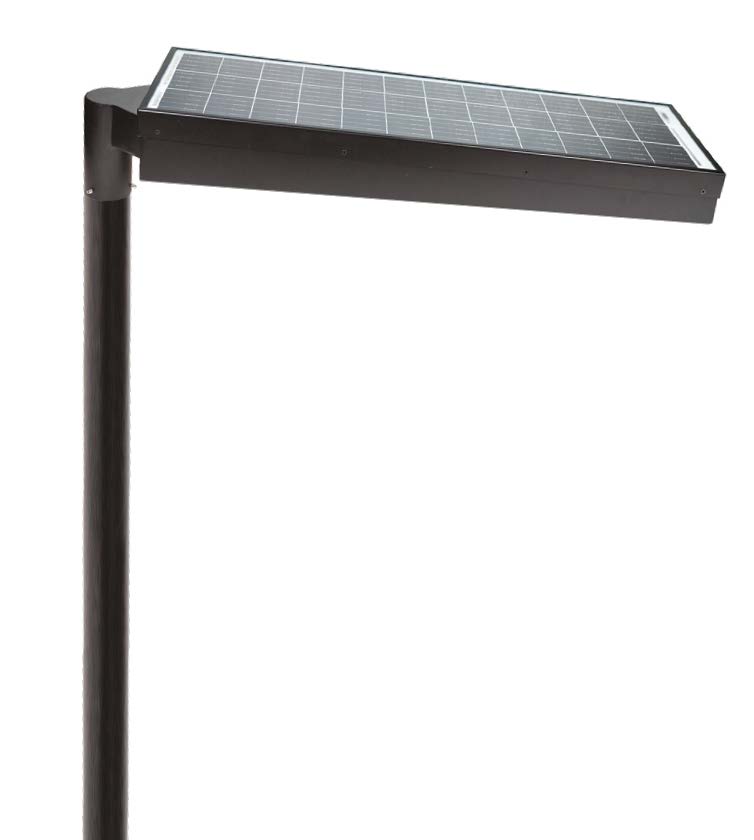 Lampadaire solaire et hybride - SolarPolis LED_2