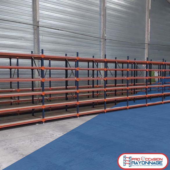 Rack mi-lourd - Hauteur 3000mm, Longueur 1200mm, Profondeur 400 ou 500mm - Mecalux M7_2