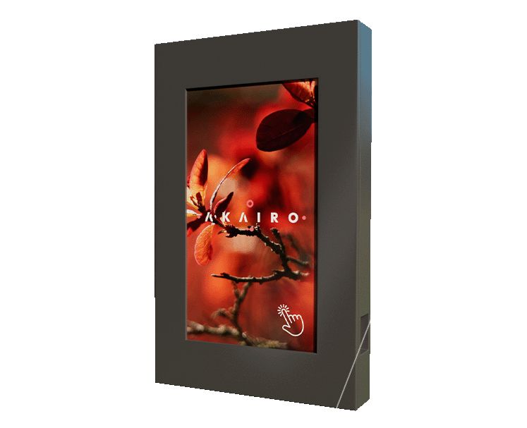 Totem tactile extérieur - FLASH - Parfait pour vos extérieurs, robuste aux températures extrêmes_1