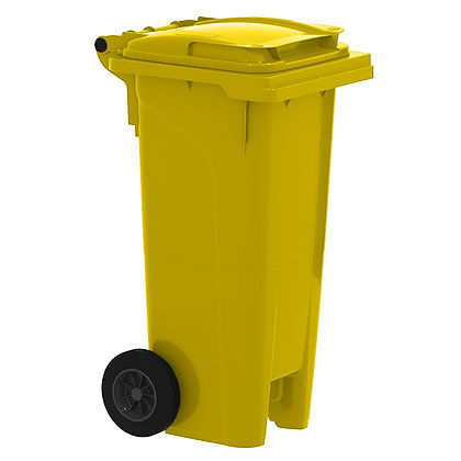 Bac roulant 2 roues 80L - système de verrouillage et tri des déchets_2