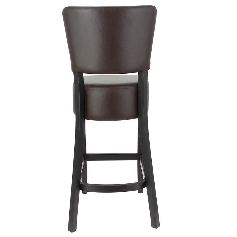 Chaise haute restaurant Amsterdam - MARRON_2