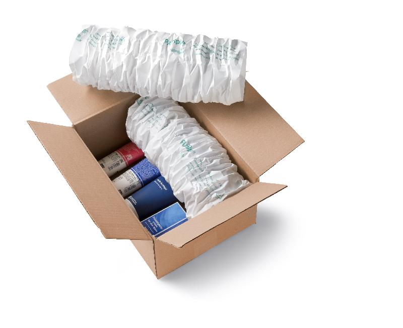 Papier froissé pour machine Chevron 3 - 252169 – 200 mm x 500 m - Kraft brun_2