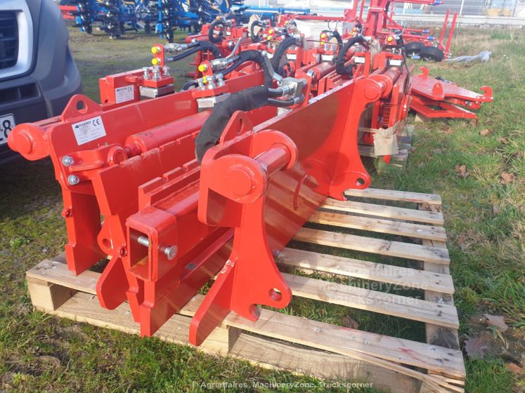 Retourneur de palox à tête rotative - attelage Euro - OPE ISO 2 Euro - capacité 2500 kg_2