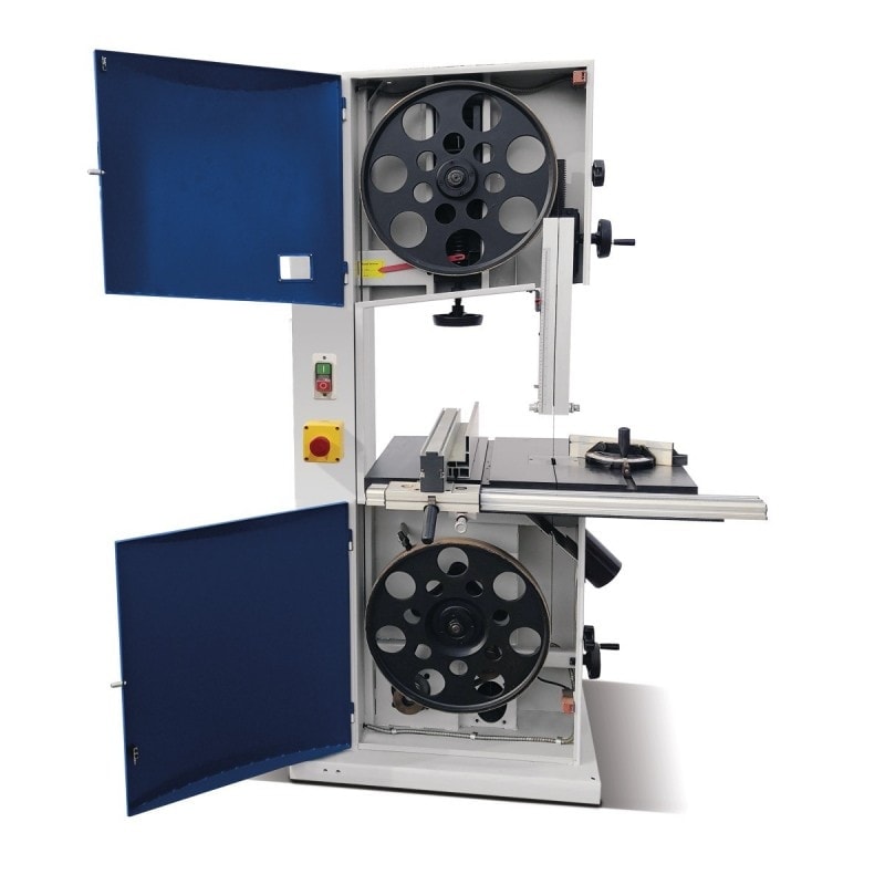 Scie à ruban verticale Holzkraft HBS 613 S - Machine professionnelle robuste avec accessoires inclus_2