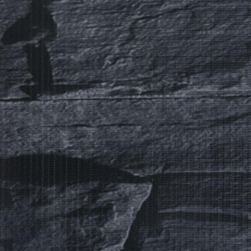 Vidaxl écran d'intimité de jardin pvc 35x0,19m gris d'aspect de pierre 147864_2