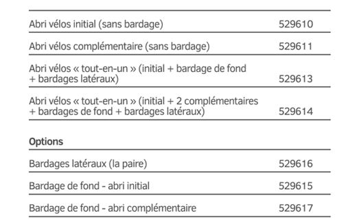 Abri vélo convivial et moderne avec porte-à-faux - Dimensions 2700x2097x2323 mm - Structure acier galvanisé_2